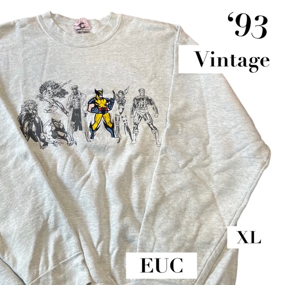 vintage HANES Other - Vintage Hanes ‘93 Avengers Sweatshirt EUC size XL